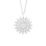 Colección White, Diamante 0.77 Ct, Roseton