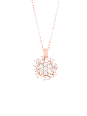 Colección White, Diamante 0.22 Ct, Roseton