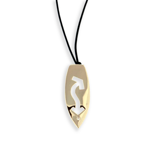 Colección Wolf Men Rings & Surf, Diamante 0.02 Ct, Surf