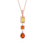 Colección Iconic, Diamante 0.44 Ct, Citrino, Diseñador