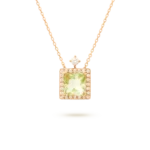 Colección Sunset, Diamante 0.20 Ct, Prasiolita, Diseñador