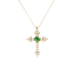 Colección Classics Crosses, Diamante 0.16 Ct, Tsavorita, Cruces