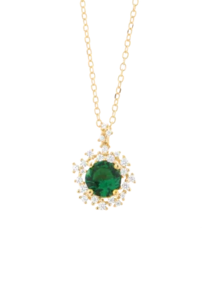 Colección Princess, Diamante 0.17 Ct, Esmeralda, Botón