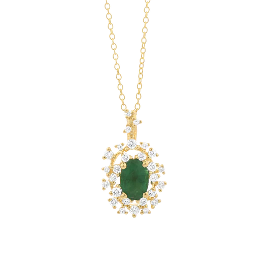 Colección Princess, Diamante 0.19 Ct, Esmeralda, Botón