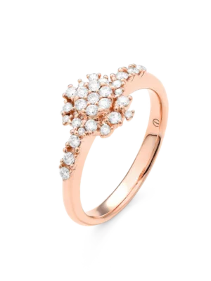 Colección White, Diamante 0.31 Ct, Roseton