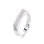 Colección Wolf Men rings & surf, Diamante 0.44 ct, sellos