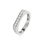 Colección Wolf Men rings & surf, Diamante 0.41 ct, sellos