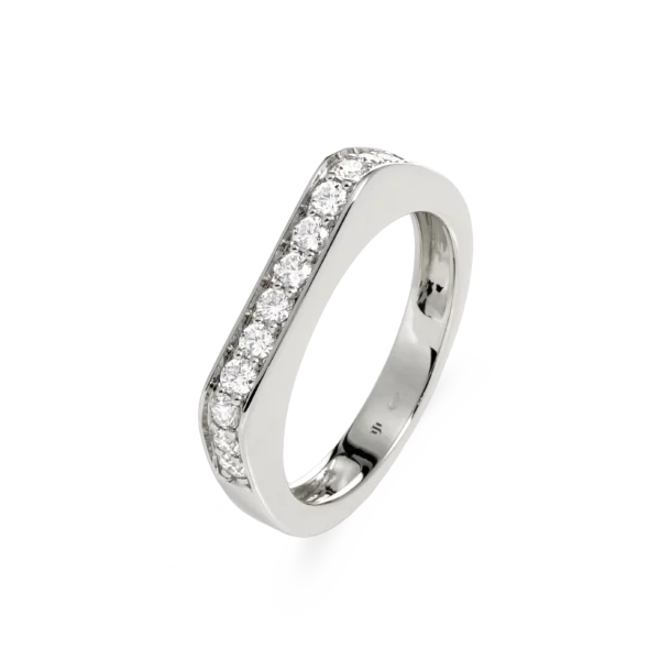 Colección Wolf Men rings & surf, Diamante 0.41 ct, sellos