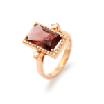 Colección Iconic, Diamante 0.27 Ct, Granate, Diseñador