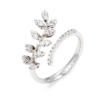 Colección Leaves And Crossed, Diamante 0.39 Ct, Diseñador