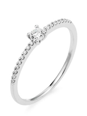 Colección Classic, Diamante 0.07 Ct Y Diamante 0.15 Ct, Solitario