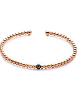 Colección Titanium Soul, Diamante Negro 0.12 Ct, Cuencas Pequeñas